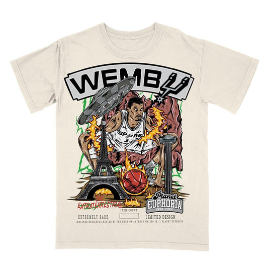 PE Victor Wembanyama Planet Euphoria Shirt, Vintage 90S Unisex Tee Various Sizes and Colors