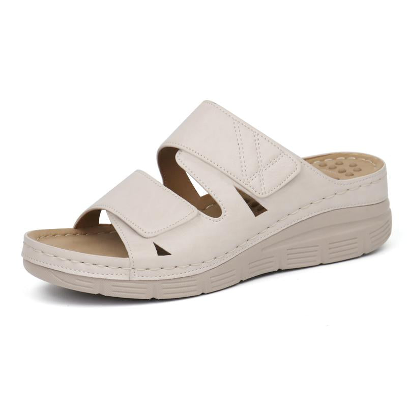 Ortho+Rest Women Arch Support Slides Orthotic Walking Sandals Orthopedic Summer Platform Sandals Girl Black